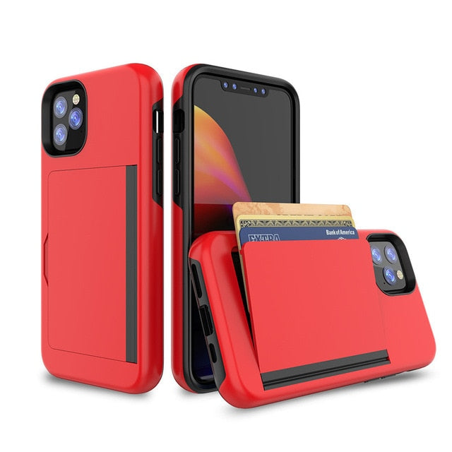 Buy Various Models iPhone Case With Card Slot Online Australia at BargainTown