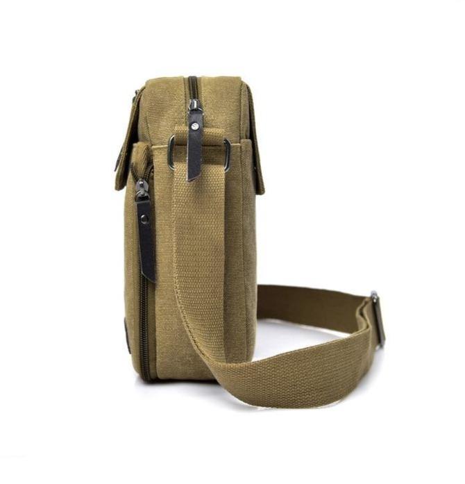 Buy Men's Canvas Messenger/Travel Shoulder Bag Online Australia at BargainTown