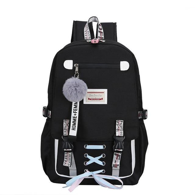 Buy Anti-Theft Student Backpack With USB Charging Port Online Australia at BargainTown
