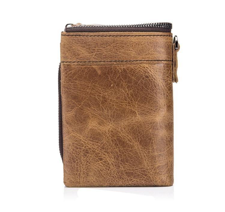 Buy Men's Retro Genuine Leather Wallet Online Australia at BargainTown
