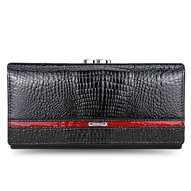Buy Women's Alligator Genuine Leather Wallet Online Australia at BargainTown