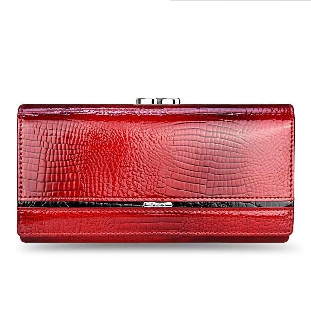 Buy Women's Alligator Genuine Leather Wallet Online Australia at BargainTown