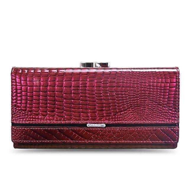 Buy Women's Alligator Genuine Leather Wallet Online Australia at BargainTown