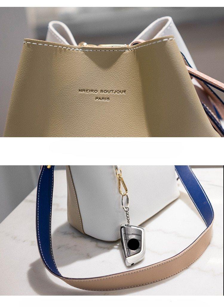 Buy Summer Bucket PU Leather Shoulder Bag Online Australia at BargainTown