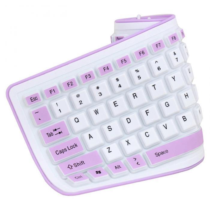 Buy Waterproof Roll Up Wired Keyboard Online Australia at BargainTown