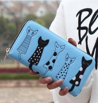 Buy Kitten Leather Zipper Wallet Online Australia at BargainTown