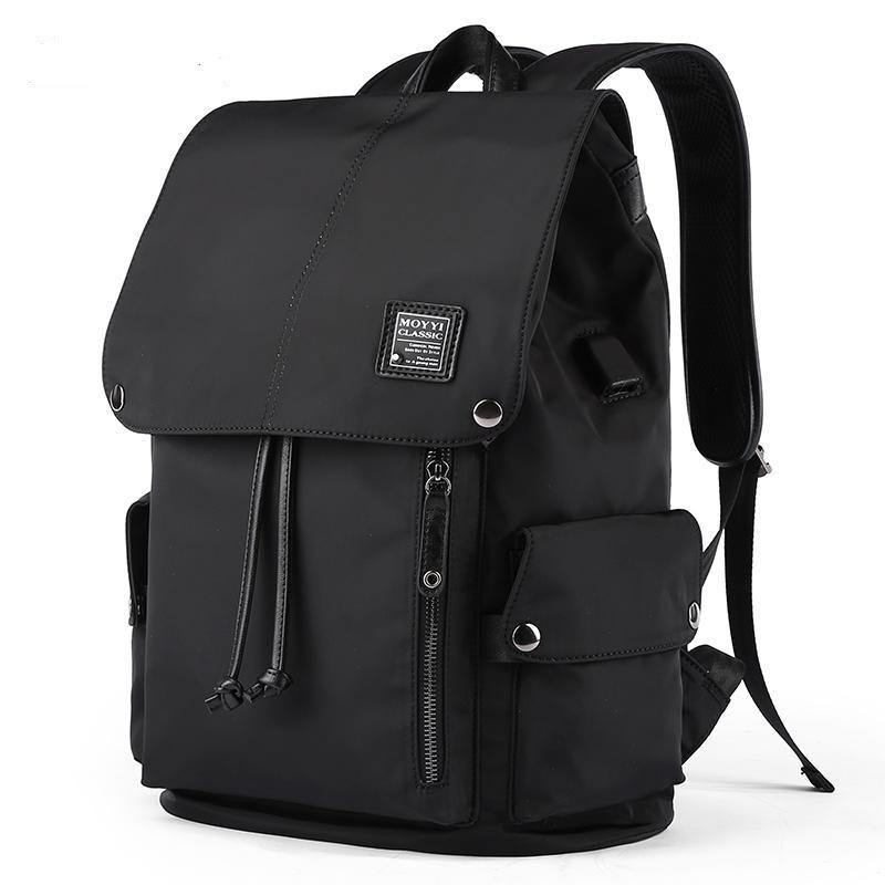 anti theft leather backpack australia Anti-Theft Backpack With USB Charging Port
