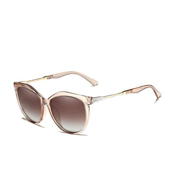 Buy Rhinestone Cat Eye Gradient Lens Polarized Women's Sunglasses Online Australia at BargainTown
