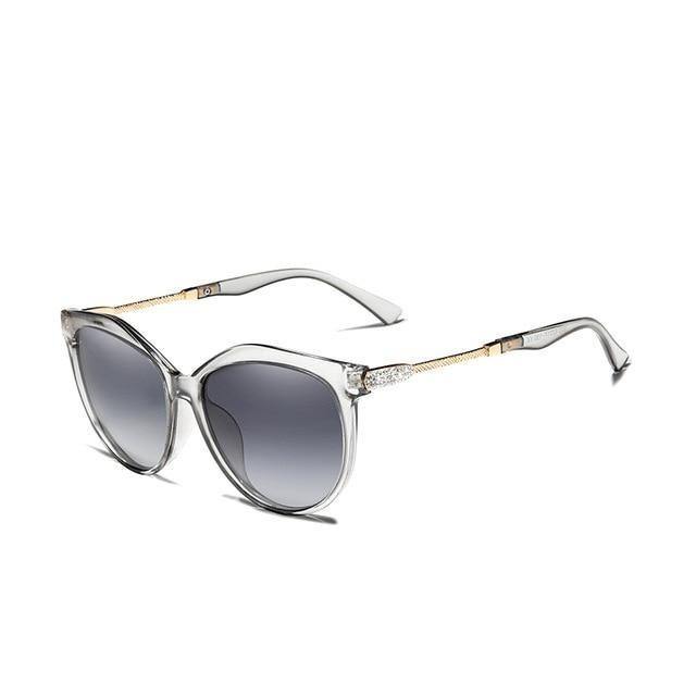 Buy Rhinestone Cat Eye Gradient Lens Polarized Women's Sunglasses Online Australia at BargainTown