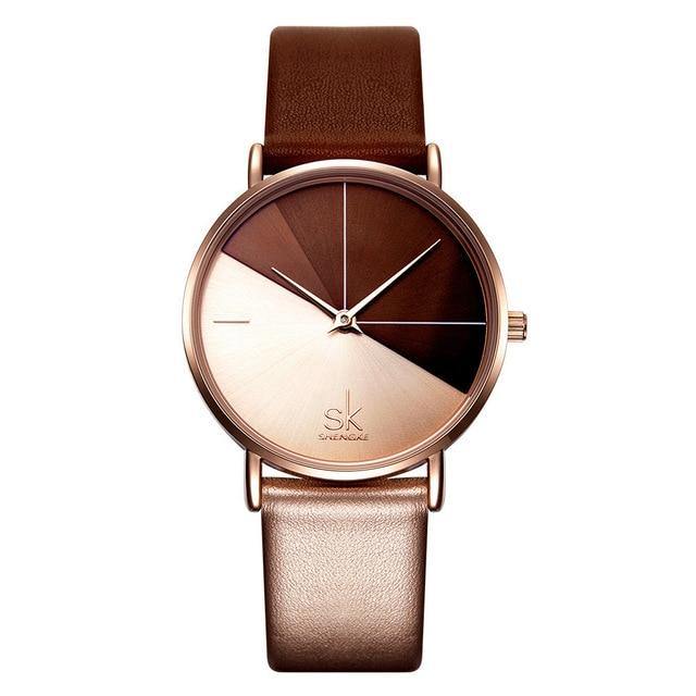 Buy Women's Fashion Casual Leather Watch Online Australia at BargainTown