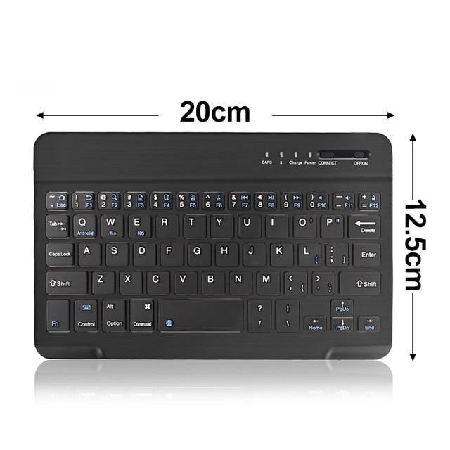 Buy Mini Rechargeable Wireless Bluetooth Keyboard Online Australia at BargainTown