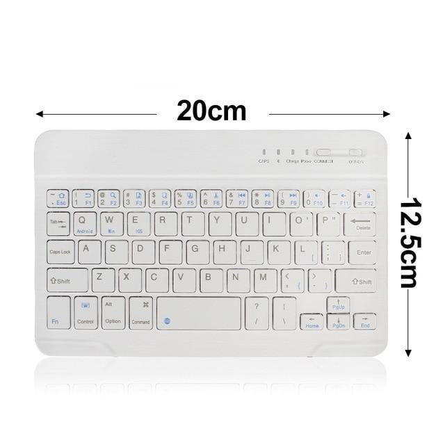 Buy Mini Rechargeable Wireless Bluetooth Keyboard Online Australia at BargainTown