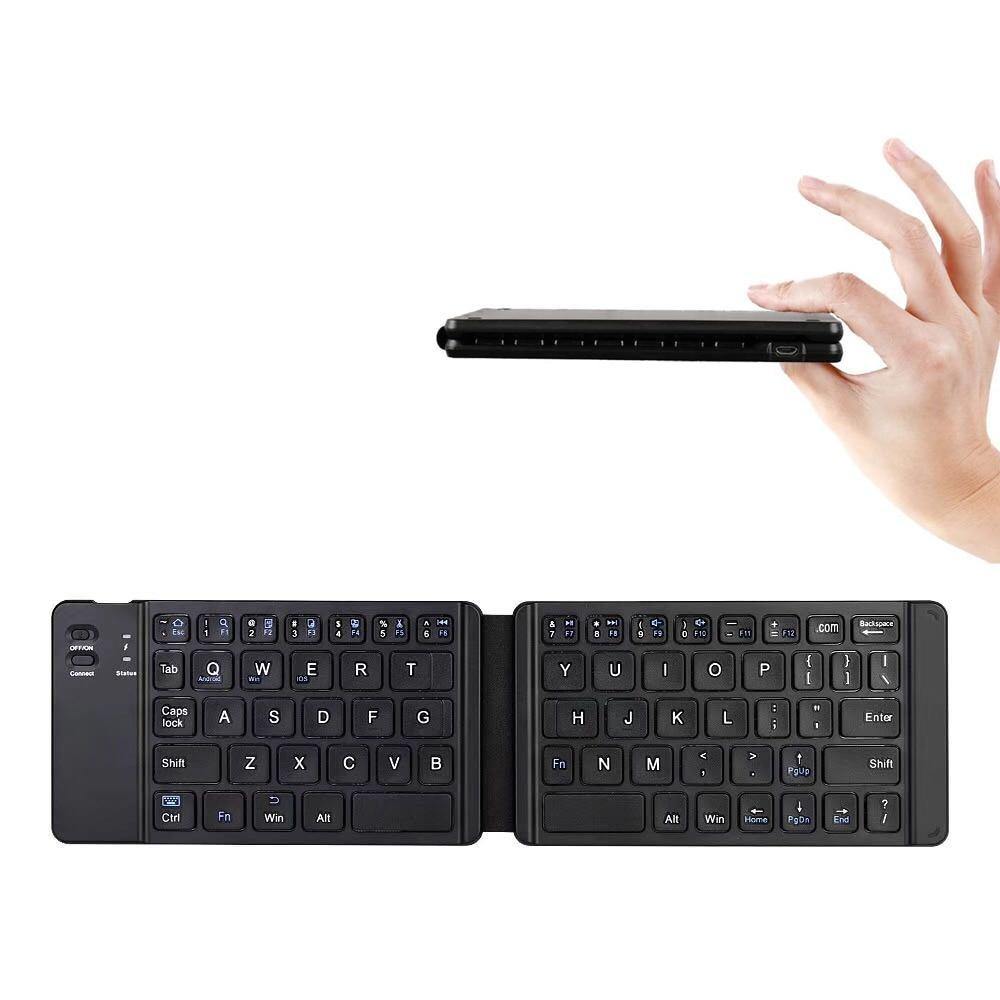 Compact Wireless Folding Keyboard - BargainTown