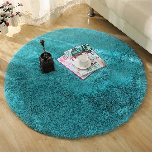 Buy Bubble Kiss Fluffy Long Plush Faux Fur Non-Slip Rug Online Australia at BargainTown