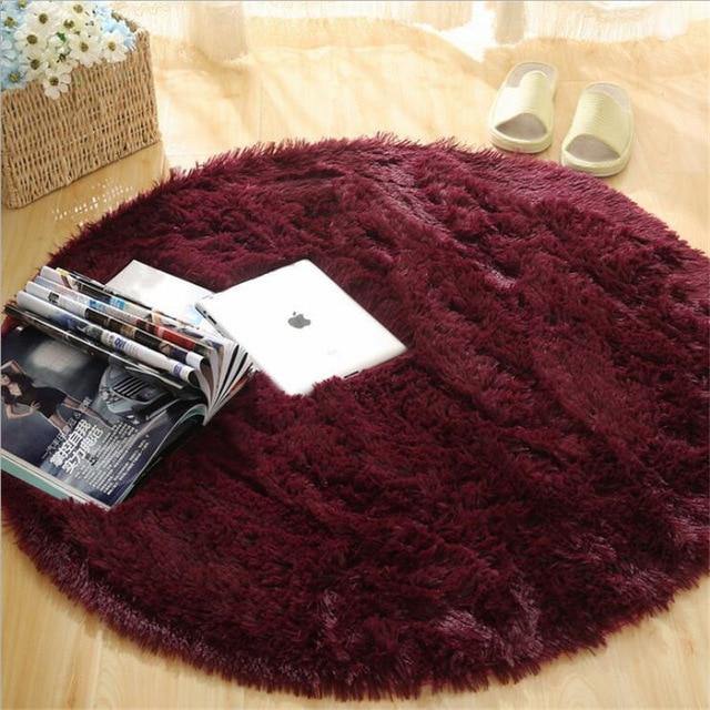 Buy Bubble Kiss Fluffy Long Plush Faux Fur Non-Slip Rug Online Australia at BargainTown