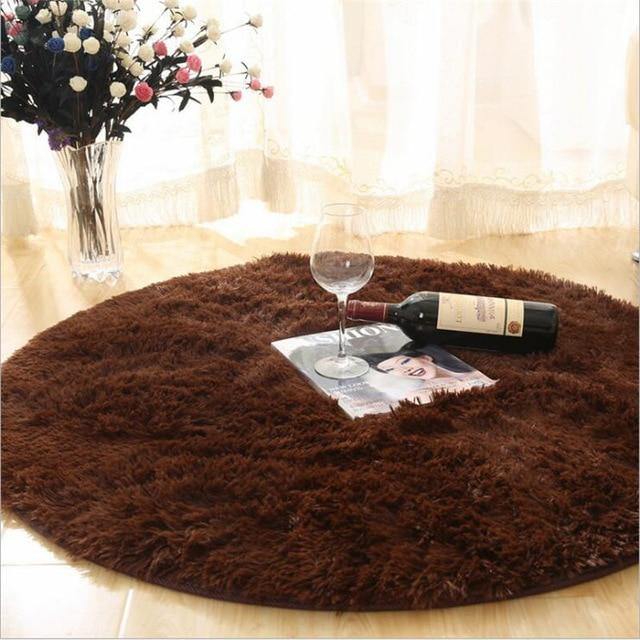 Buy Bubble Kiss Fluffy Long Plush Faux Fur Non-Slip Rug Online Australia at BargainTown