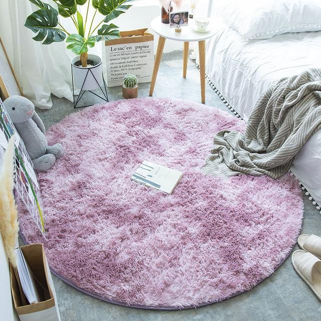 Buy Bubble Kiss Fluffy Long Plush Faux Fur Non-Slip Rug Online Australia at BargainTown