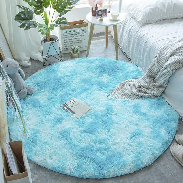 Buy Bubble Kiss Fluffy Long Plush Faux Fur Non-Slip Rug Online Australia at BargainTown