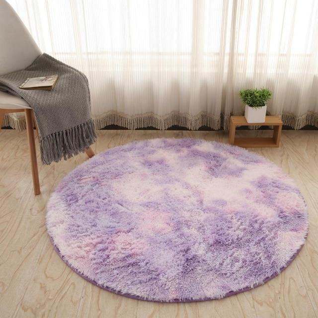 Buy Bubble Kiss Fluffy Long Plush Faux Fur Non-Slip Rug Online Australia at BargainTown