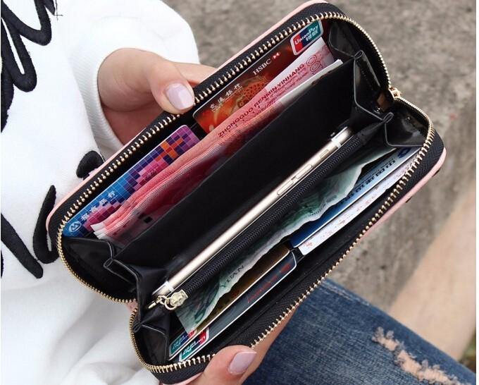 Buy Kitten Leather Zipper Wallet Online Australia at BargainTown
