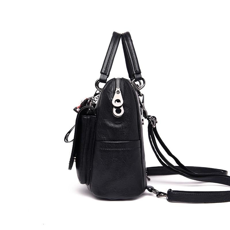 Buy Vintage Leather Backpack Shoulder Bag Online Australia at BargainTown