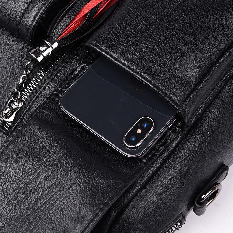 Buy Vintage Leather Backpack Shoulder Bag Online Australia at BargainTown