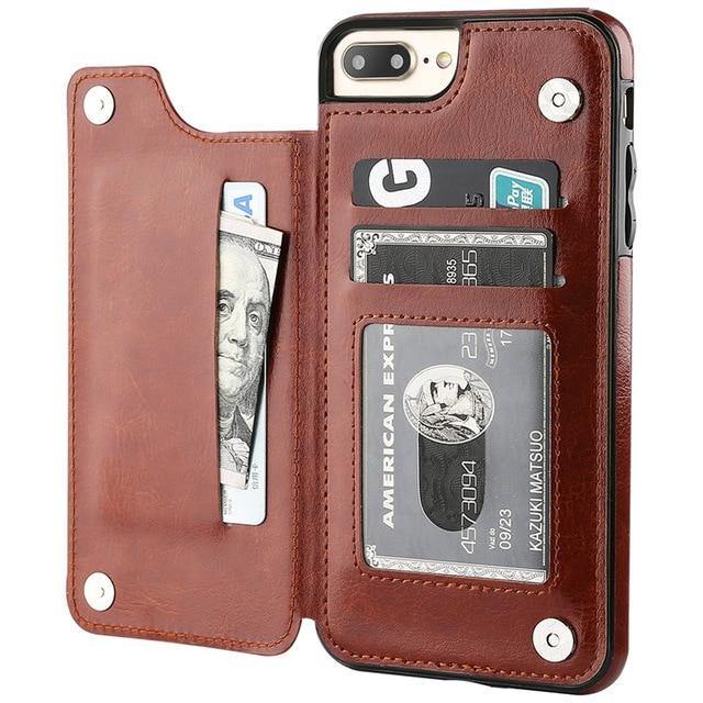 Buy iphone Retro Flip Leather Case Various Models Online Australia at BargainTown