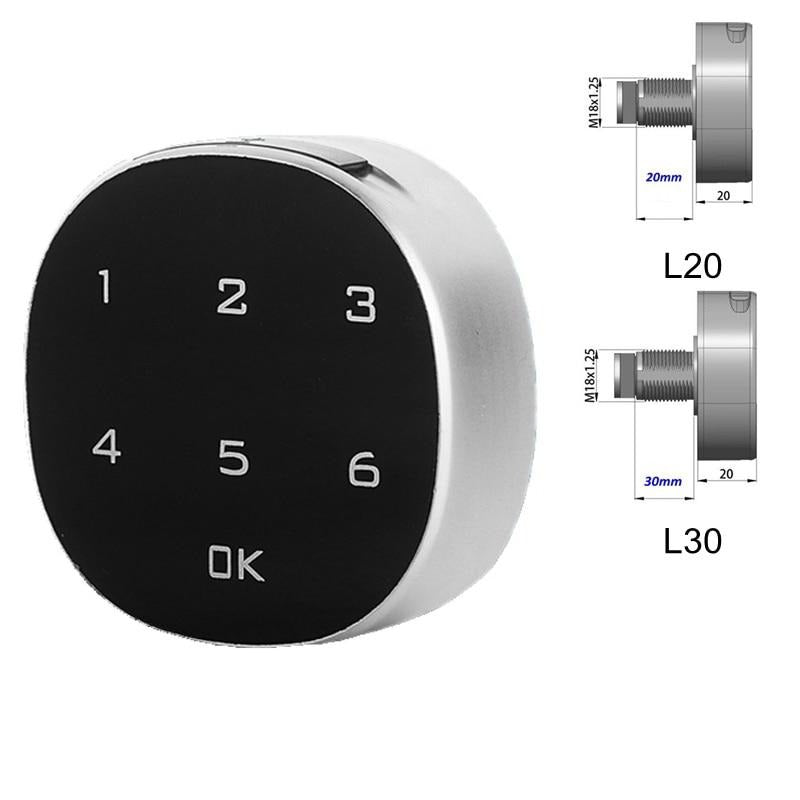 Buy Touch Screen Digital Password Smart Security Cabinet Lock Online Australia at BargainTown
