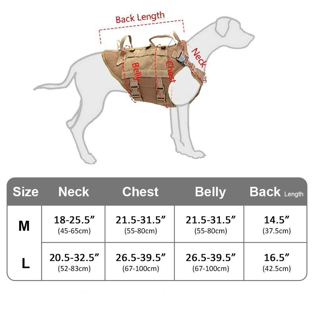 Buy K9 No Pull Tactical Dog Harness Online Australia at BargainTown