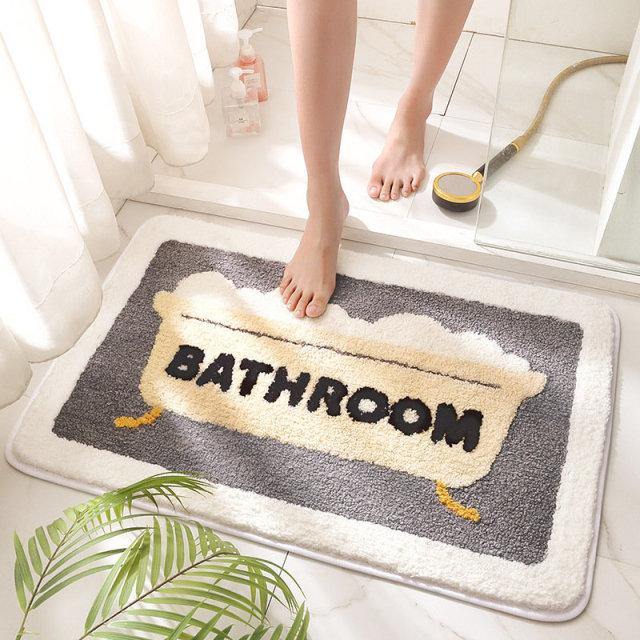 Buy Non-Slip Soft Water Absorbent Bath Mats Various Styles Online Australia at BargainTown