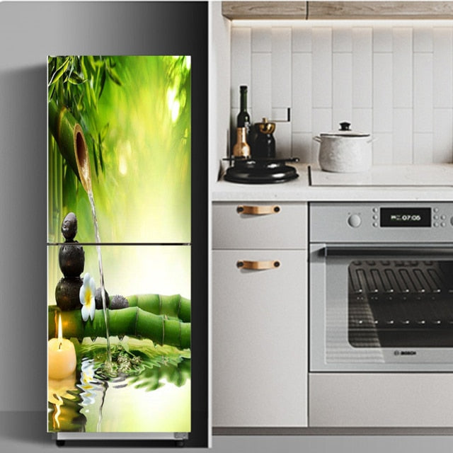 Buy Vinyl Self Adhesive Refrigerator Decor Stickers Online Australia at BargainTown