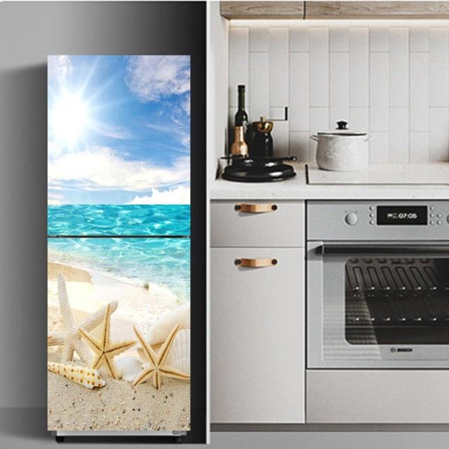 Buy Vinyl Self Adhesive Refrigerator Decor Stickers Online Australia at BargainTown