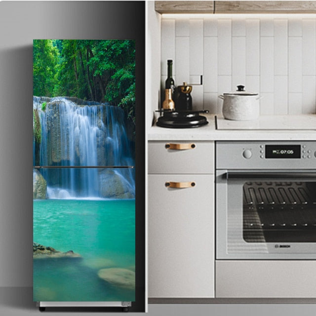 Buy Vinyl Self Adhesive Refrigerator Decor Stickers Online Australia at BargainTown