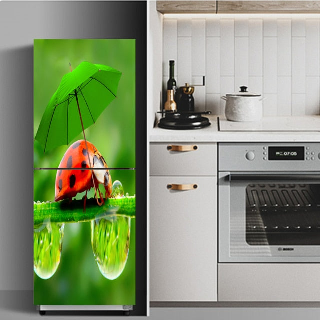 Buy Vinyl Self Adhesive Refrigerator Decor Stickers Online Australia at BargainTown