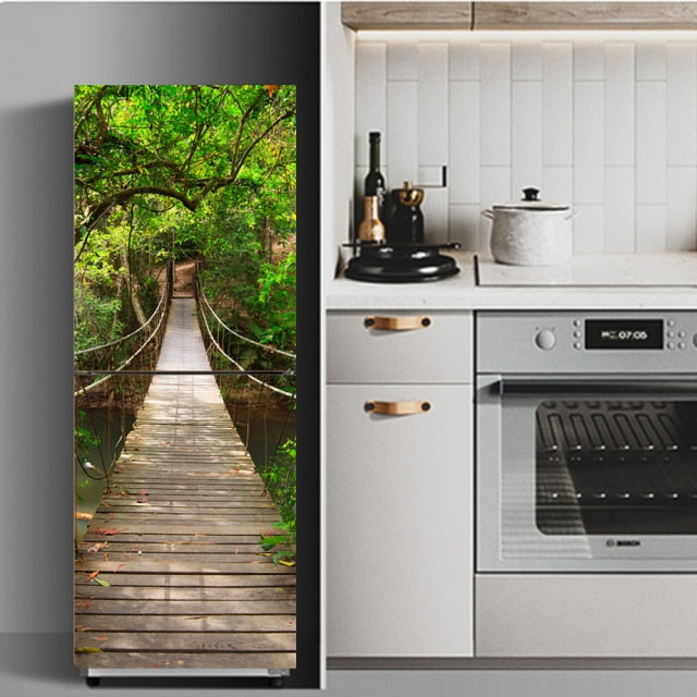 Buy Vinyl Self Adhesive Refrigerator Decor Stickers Online Australia at BargainTown