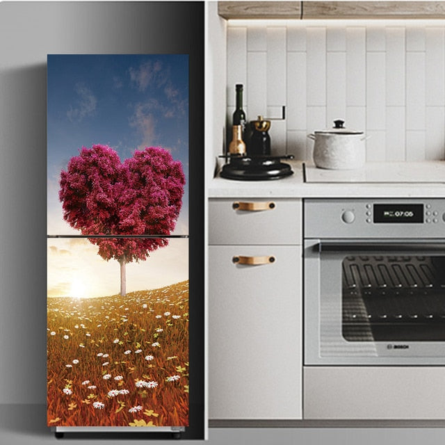 Buy Vinyl Self Adhesive Refrigerator Decor Stickers Online Australia at BargainTown