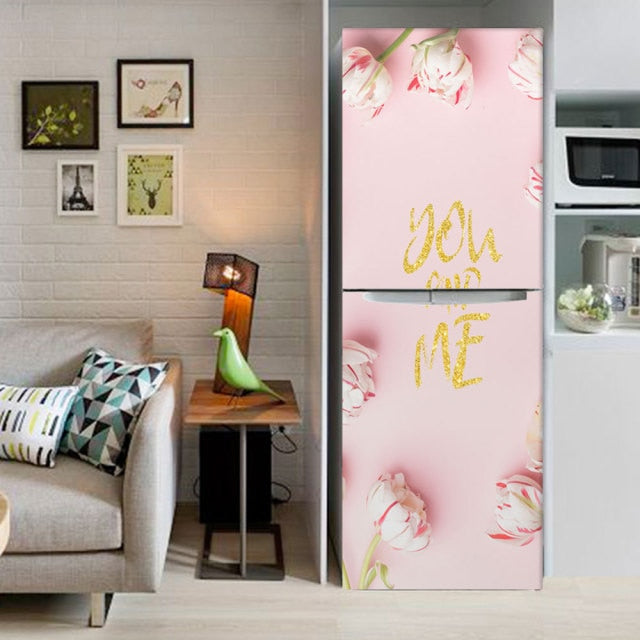 Buy Vinyl Self Adhesive Refrigerator Decor Stickers Online Australia at BargainTown