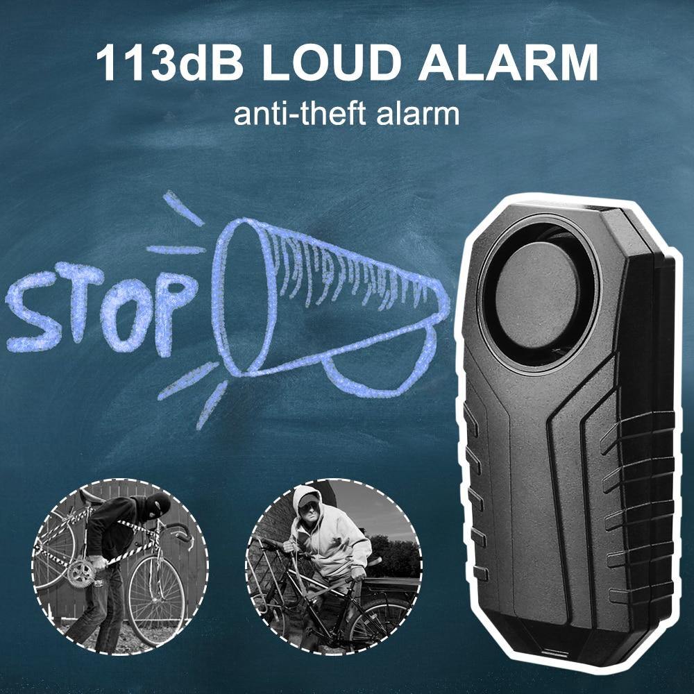 Buy Waterproof Remote Control Anti-Theft Anti-Lost Bike Motorcycle Vibration Security Alarm System Online Australia at BargainTown