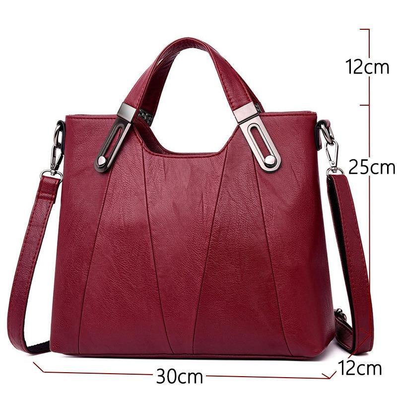 Buy Luxury Leather Tote Shoulder Bag Online Australia at BargainTown
