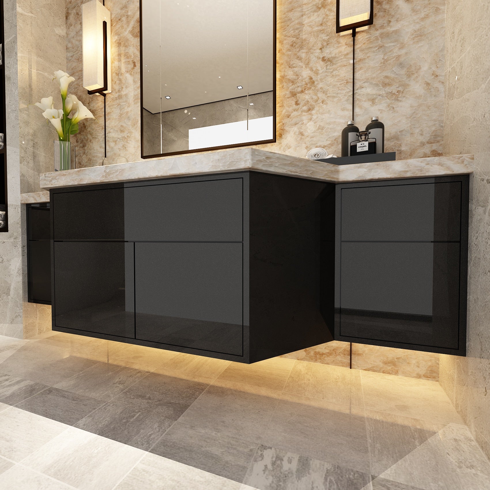 Buy Matte And Shinny Self Adhesive Contact Paper Wallpaper For Kitchen Bathroom Cabinets Online Australia at BargainTown