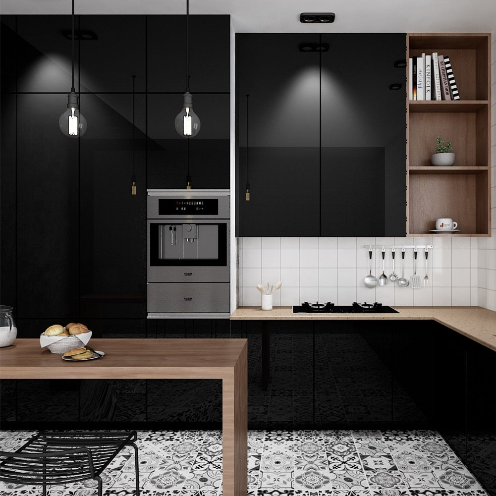 Buy Matte And Shinny Self Adhesive Contact Paper Wallpaper For Kitchen Bathroom Cabinets Online Australia at BargainTown