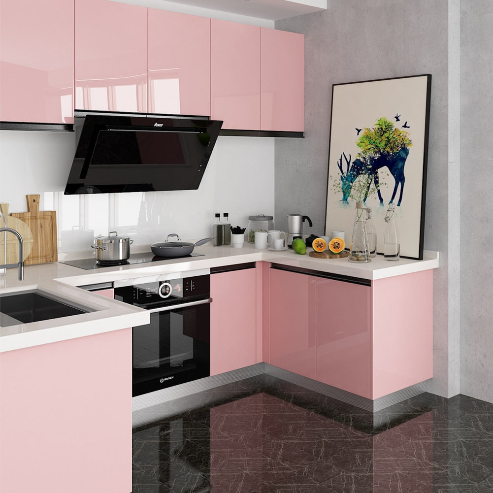 Buy Matte And Shinny Self Adhesive Contact Paper Wallpaper For Kitchen Bathroom Cabinets Online Australia at BargainTown