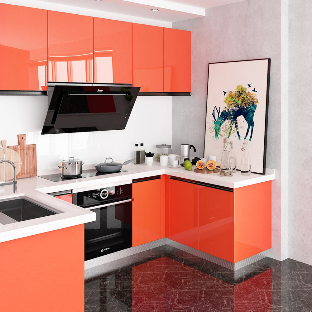 Buy Matte And Shinny Self Adhesive Contact Paper Wallpaper For Kitchen Bathroom Cabinets Online Australia at BargainTown