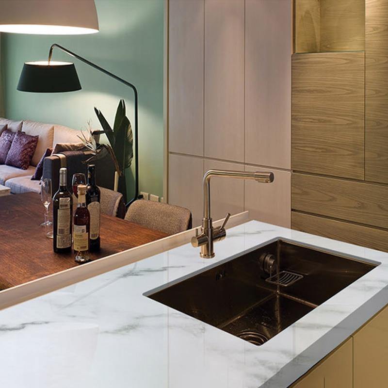 Buy Marble Kitchen / Cabinet Contact Paper Self Adhesive Waterproof Wallpaper Online Australia at BargainTown