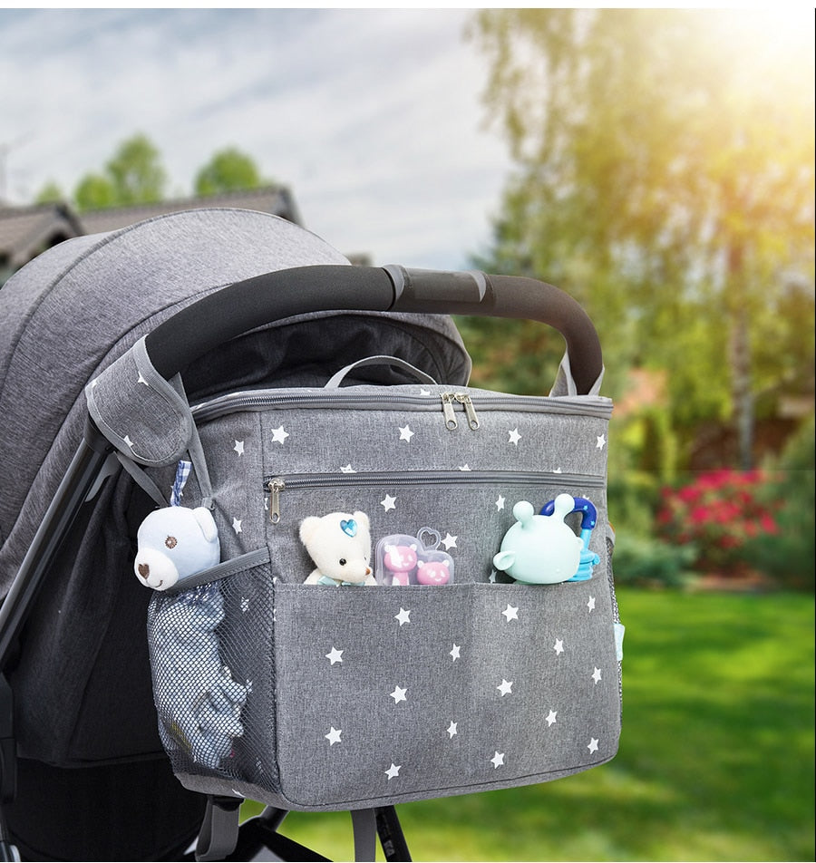 Buy Large Capacity Backpack Organiser Stroller Bag Nappy Bag Online Australia at BargainTown