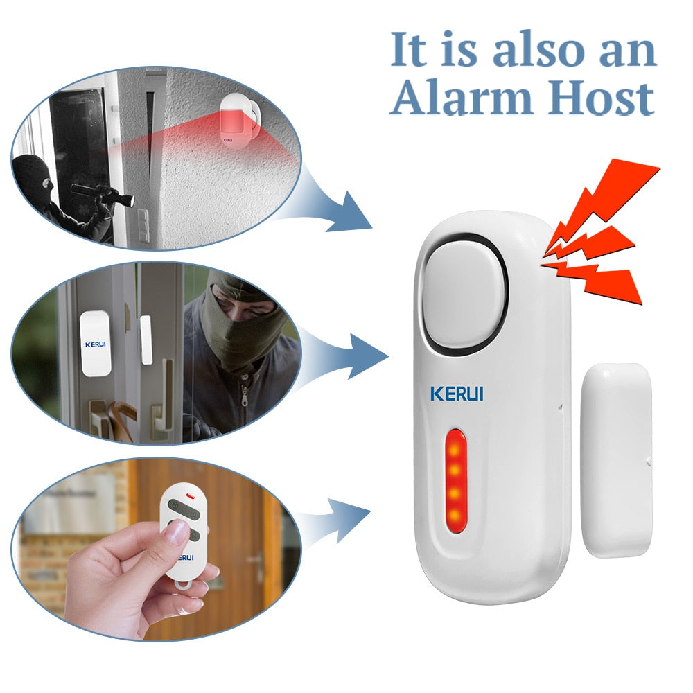 Buy 120db Wireless Magnetic Door/Window Security Burglar Sensor Alarm Kit Online Australia at BargainTown