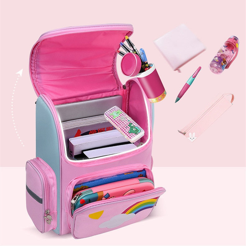 Buy Rainbow Unicorn Primary School Backpack Lightweight Waterproof Online Australia at BargainTown