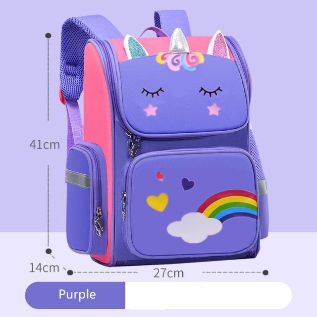 Buy Rainbow Unicorn Primary School Backpack Lightweight Waterproof Online Australia at BargainTown