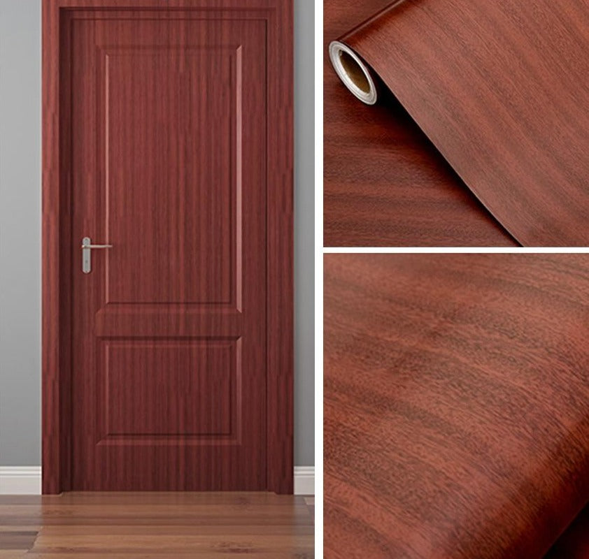 Buy Waterproof Wood Look Self Adhesive Contact Paper Wallpaper Online Australia at BargainTown