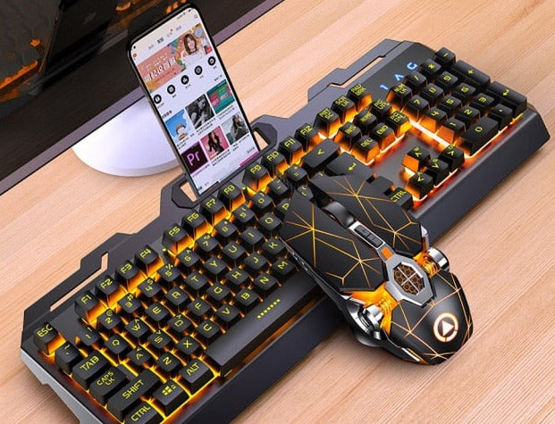 Buy Backlit Wired Gaming Keyboard And Mouse Combo Online Australia at BargainTown